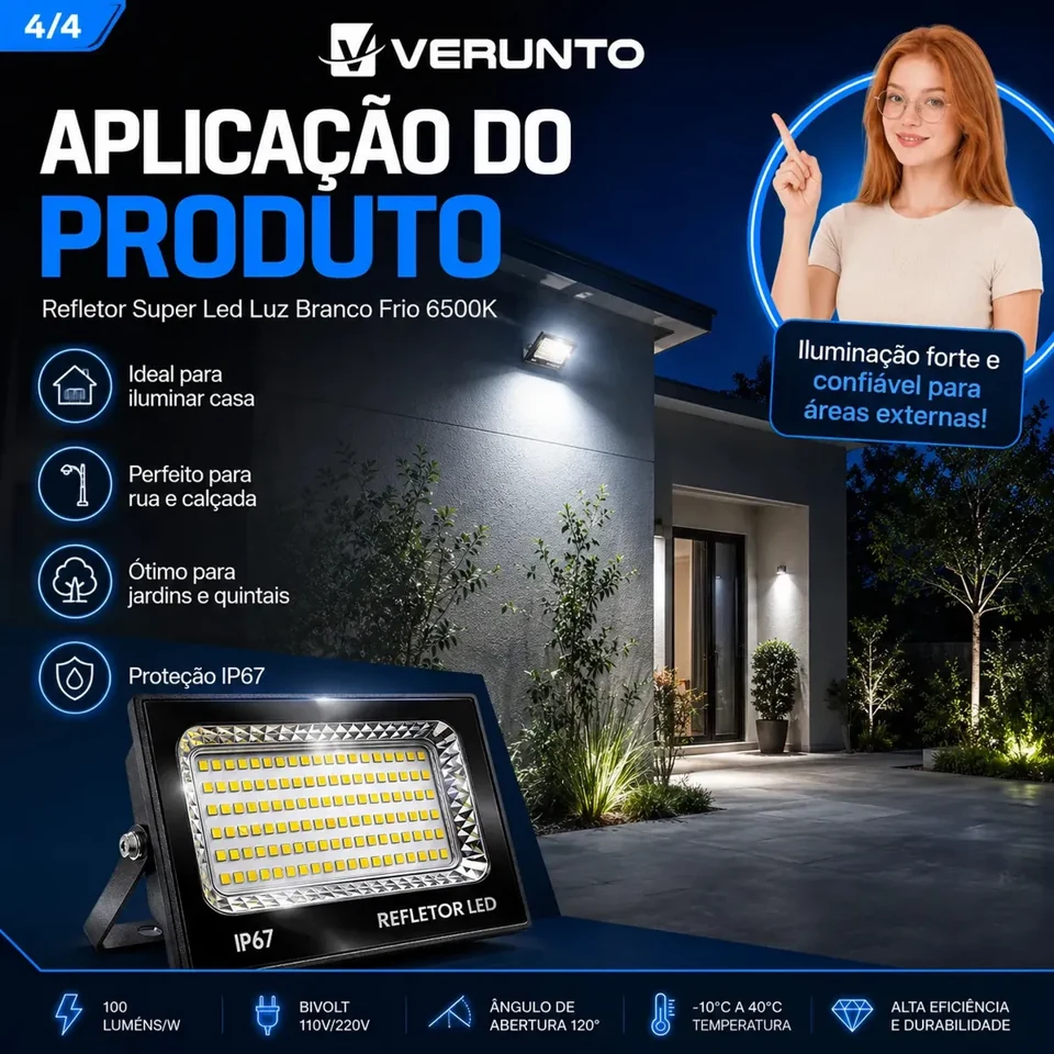 Foto 3 de Refletor Super LED