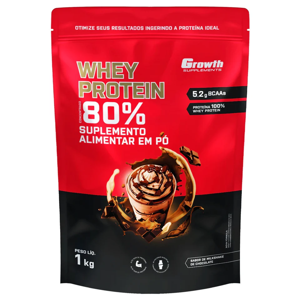 Whey Protein Concentrado Growth 1kg
